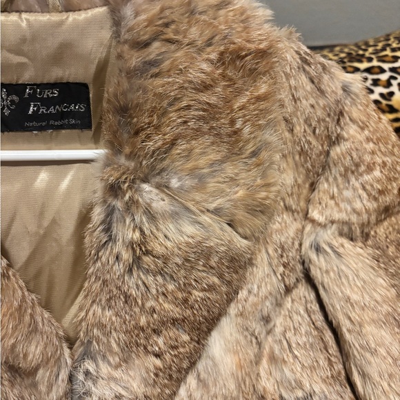 Vintage Rabbit Fur Coat - Picture 5 of 8
